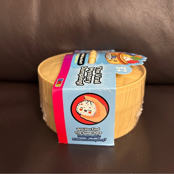 VIRAL Crazy Fun Rainbow Mystery Squishy Dumpling Bun SEALED - Picture 3 of 4